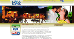 Desktop Screenshot of hotellunallena.com